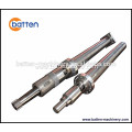 Plastic injection machine Harden hvof screw barrel